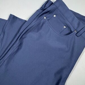 Greg Norman Mens Performance Stretch Golf Pants‎ Navy Blue 36x32